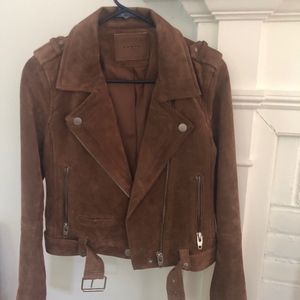 BLANKNYC Morning Suede Moto Jacket (S) Like NEW!